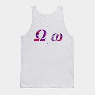 Omega Greek Alphabet Tank Top